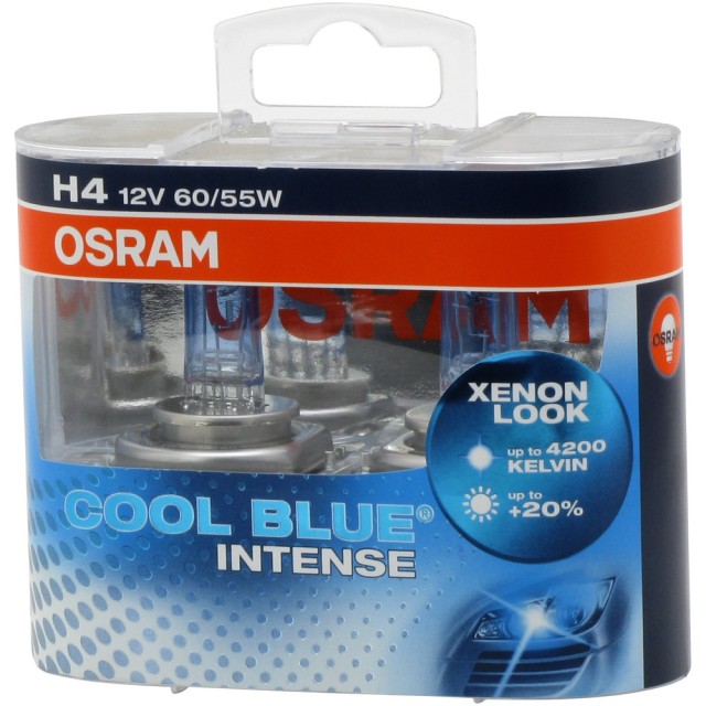 OSRAM H4 COOL BLUE INTENSE Duo-Box