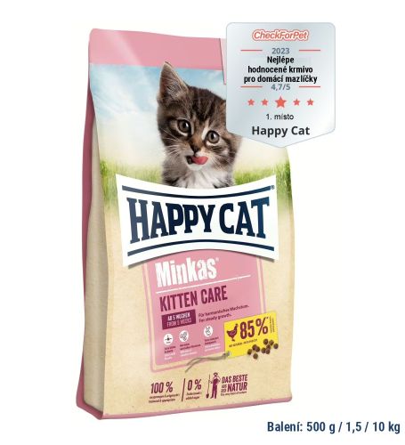 Happy Cat Minkas Kitten Care Geflügel 10 kg