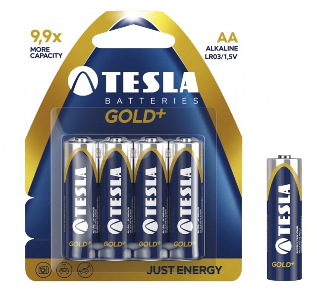 Batéria TESLA GOLD+ AA 4ks