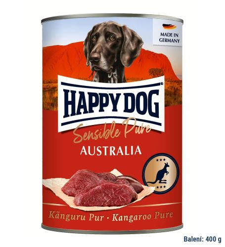 Happy Dog Känguru Pur Australia klokanie 400 g