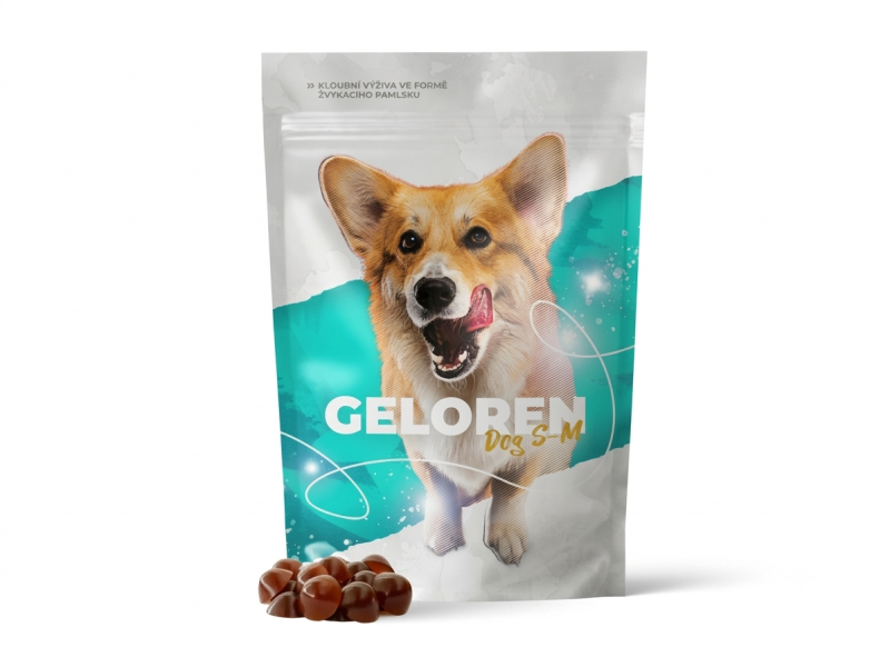 Contipro Geloren Dog kĺbová výživa S-M 60 ks