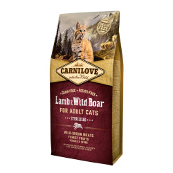 Carnilove Lamb & Wild Boar for Adult Cats � Sterilised 6 kg