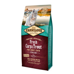 Carnilove Cat Fresh Carp & Trout - Sterilized 6kg