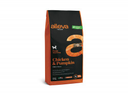 Alleva NATURAL dog chicken&pumpkin puppy maxi 12 kg