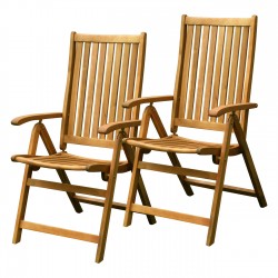 FIELDMANN FDZN 4001 set 2 ks záhradných stoličiek | doprava zdarma