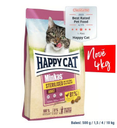Happy Cat Minkas Sterilised Geflgel 10 kg