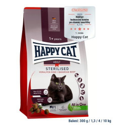 Happy Cat Sterilised Adult Voralpen-Rind 4 kg