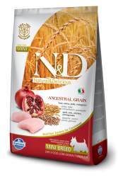 Farmina N&D dog LG adult mini chicken & pomegranate 0,8 kg