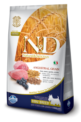 N&D Low Grain Adult MINI lamb and blueberry 7 kg