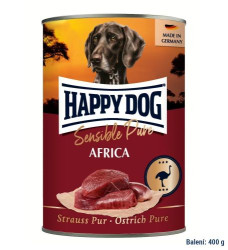 Happy Dog Strau Pur Africa ptrosie 400 g