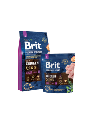 Brit Premium by Nature Adult S 1 kg