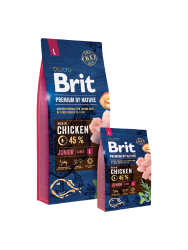 Brit Premium by Nature Junior L 15 kg