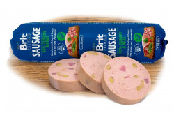 Brit Sausage Turkey & Peas 800g