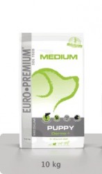 EURO-PREMIUM Medium Puppy DERMA 10 kg