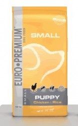 EURO-PREMIUM Small Puppy Chicken & Rice 12 kg