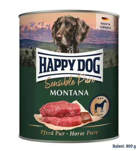 Happy Dog Pferd Pur Montana konské mäso 800 g