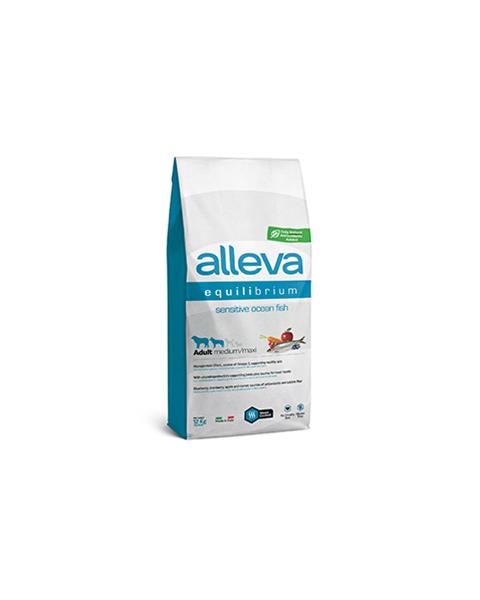 Alleva SP EQUILIBRIUM dog adult sensitive medium & maxi ocean fish 12 kg