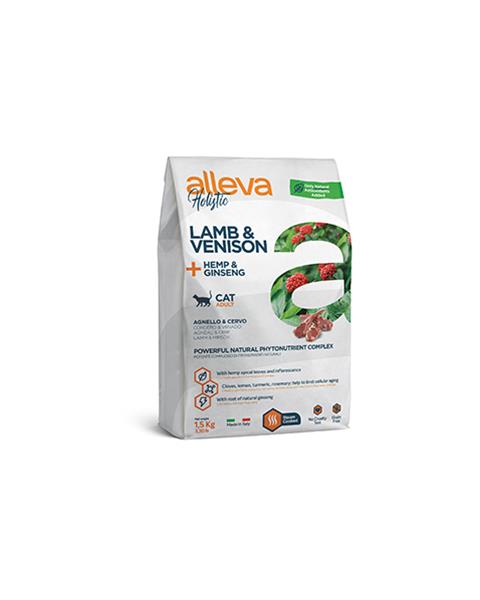 Alleva HOLISTIC cat adult lamb & venison 1,5 kg